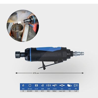 Ks Tools Druckluft-Stabschleifer, gerade [Hersteller-Nr. BT160702] von KS TOOLS