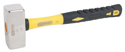 Ks Tools EDELSTAHL Fäustel mit Fiberglasstiel, 6300g [Hersteller-Nr. 964.2010] von KS TOOLS