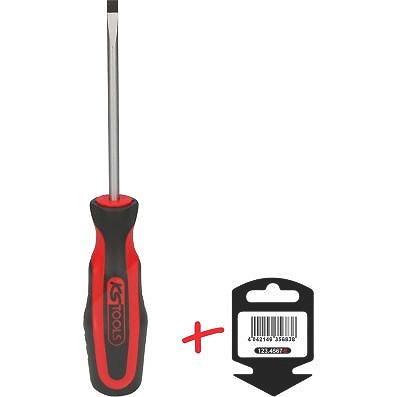 Ks Tools ERGOTORQUEplus Schlitz-Schraubendreher, 5,5mm, 205mm lang [Hersteller-Nr. 159.1005-E] von KS TOOLS