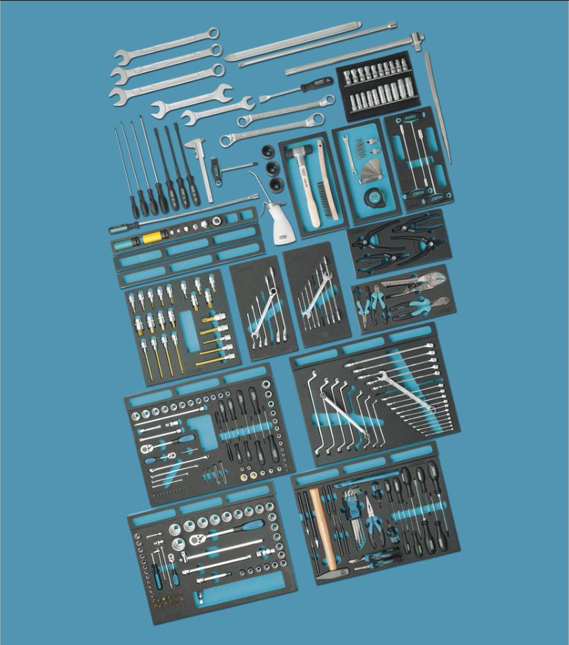 KS TOOLS Werkzeugset 910.2460 Werkzeugsatz,Steckschlüsselsatz,Werkzeug Set,Werkzeug Kit von KS TOOLS