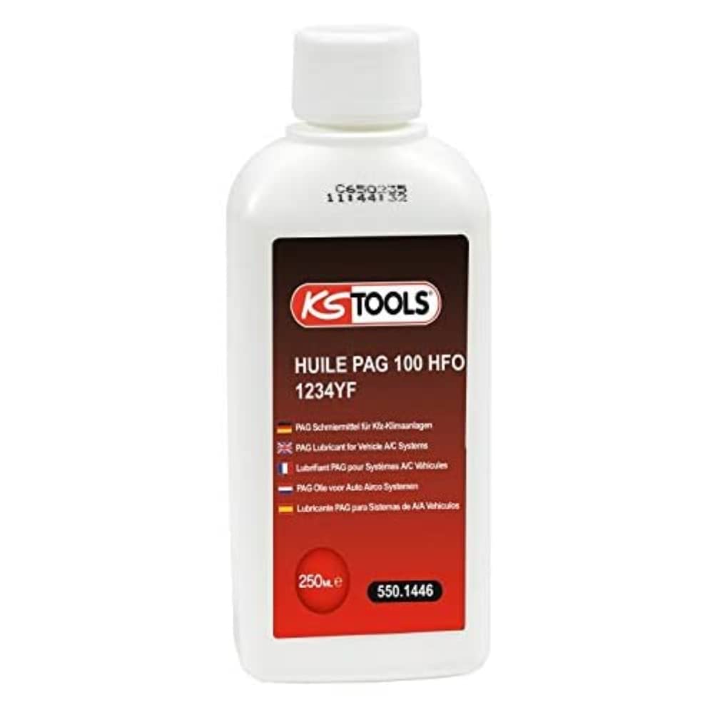 KS Tools 550.1446 PAG 100 HFO 1234YF Öl 250ml für alle Klimaanlagen geeignet von KS Tools