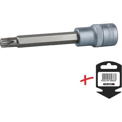 Ks Tools 1/2 Bit-Stecknuss Torx, lang, T60 [Hersteller-Nr. 911.1529-E] von KS TOOLS