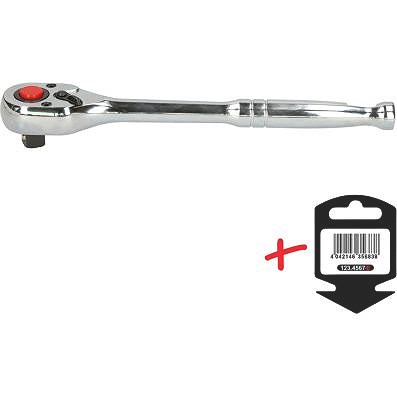 Ks Tools 1/2 CHROMEplus Umschaltknarre, 72 Zahn, Metallgriff [Hersteller-Nr. 918.1393-E] von KS TOOLS