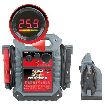 Ks Tools 12 V + 24 V Batterie-Booster, mobiles Starthilfegerät 1400 A [Hersteller-Nr. 550.1720] von KS TOOLS