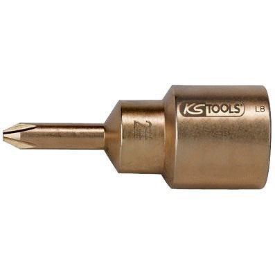 Ks Tools BRONZEplus Bit-Stecknuss 1/2 PH1 [Hersteller-Nr. 963.1296] von KS TOOLS