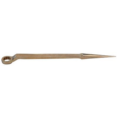 Ks Tools BRONZEplus Montageringschlüssel mit Dorn, gekröpft 28 mm [Hersteller-Nr. 963.8179] von KS TOOLS