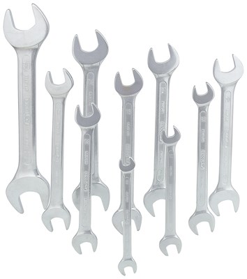 Ks Tools Doppel-Maulschlüssel-Satz, 10-tlg 8-32mm [Hersteller-Nr. 517.0149] von KS TOOLS