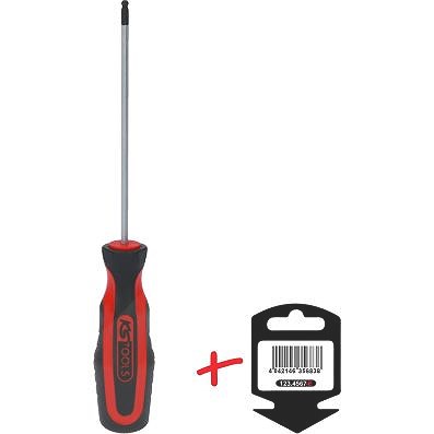 Ks Tools ERGOTORQUEplus Schraubendreher Innensechskant mit Kugelkopf 3,0mm [Hersteller-Nr. 159.1061-E] von KS TOOLS