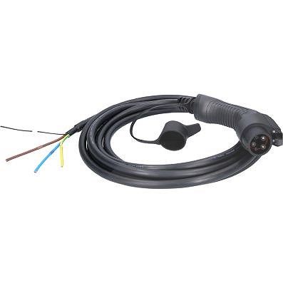 Ks Tools Ladekabel gerade, Ende offen auf Typ 1 5m 7,4kW 32A 230V [Hersteller-Nr. 117.7225] für Aiways, Aixam, Alfa Romeo, Audi, Bentley, BMW, Cenntro von KS TOOLS