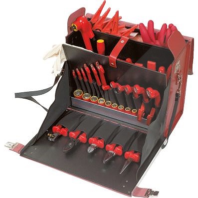 Ks Tools Profi Elektriker-Werkzeugsatz, 53-tlg [Hersteller-Nr. 117.1820] von KS TOOLS