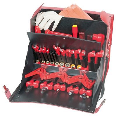 Ks Tools Profi Elektriker-Werkzeugsatz, 55-tlg [Hersteller-Nr. 117.1871] von KS TOOLS