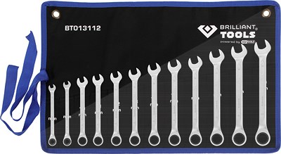 Ks Tools Ratschenringschlüssel-Satz, 12-tlg, 8 - 19 mm [Hersteller-Nr. BT013112] von KS TOOLS