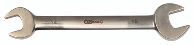 Ks Tools TITANplus Doppel-Maulschlüssel, 14x15mm [Hersteller-Nr. 965.0114] von KS TOOLS