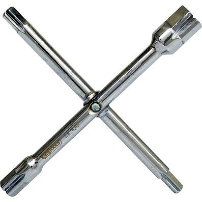 Ks Tools Sanitär-Kreuzschlüssel, 10 Funktionen [Hersteller-Nr. 116.6200] von KS TOOLS
