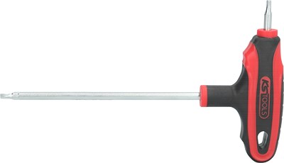 Ks Tools T-Griff-Torx-Winkelstiftschlüssel,Bohrung, TB10 [Hersteller-Nr. 151.8121] von KS TOOLS