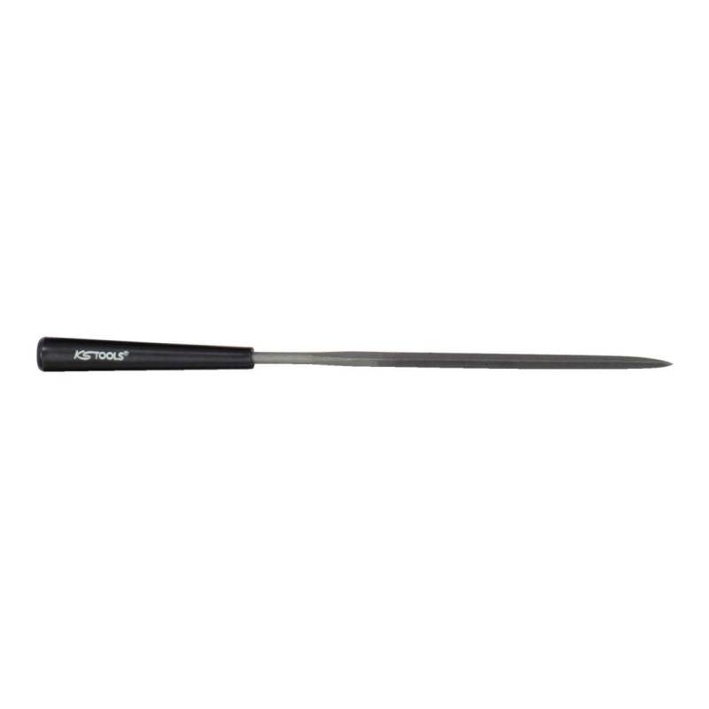 KS Tools 140.3055 Dreikant-Nadelfeile extra schlank, 2mm, Farbe von KS Tools