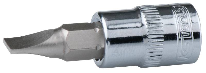 KS Tools 3/8' Chromeplus Bit-Stecknuss Schlitz, 8mm, auf Hänger von KS Tools