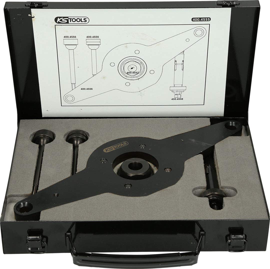 KS Tools 400.4555 Motoreinstell-Werkzeug-Satz für VAG, 5-tlg. von KS Tools