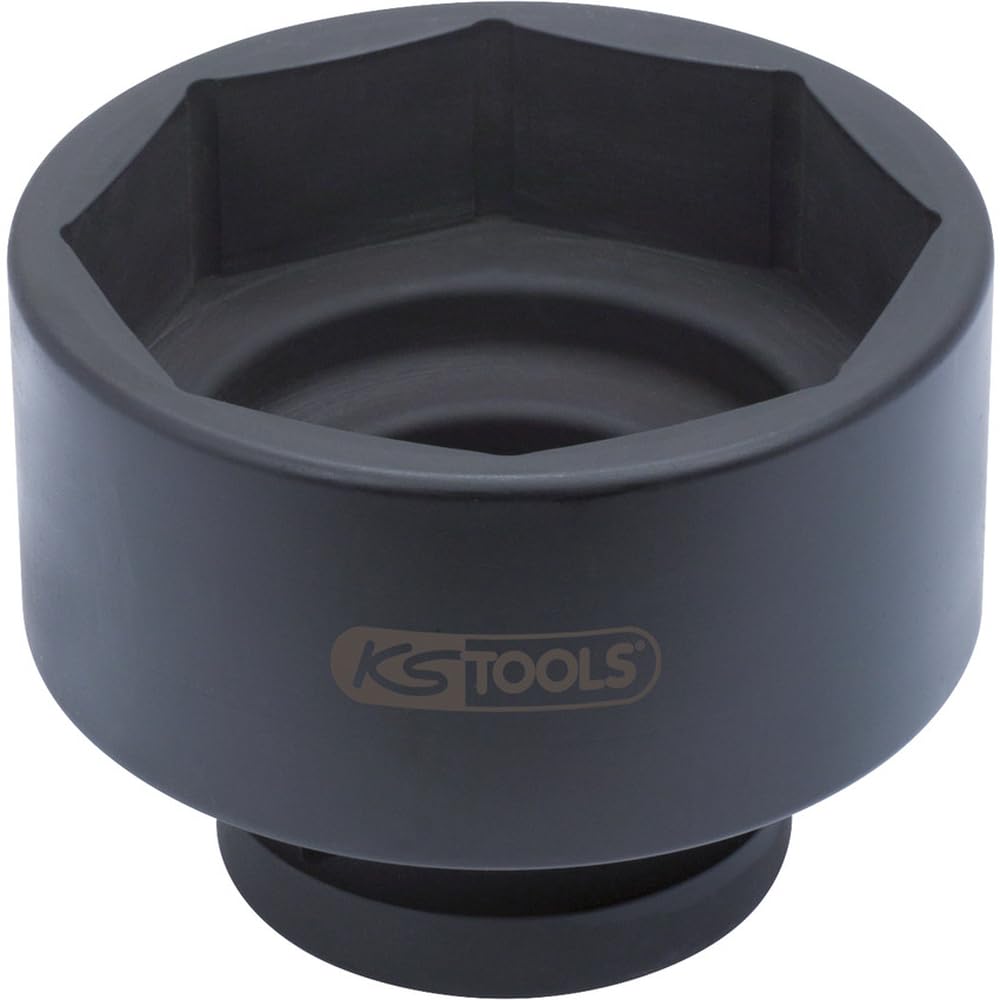 KS Tools 450.0221 1"Achsmuttern-Kraftstecknuss 8-kant,80mm von KS Tools