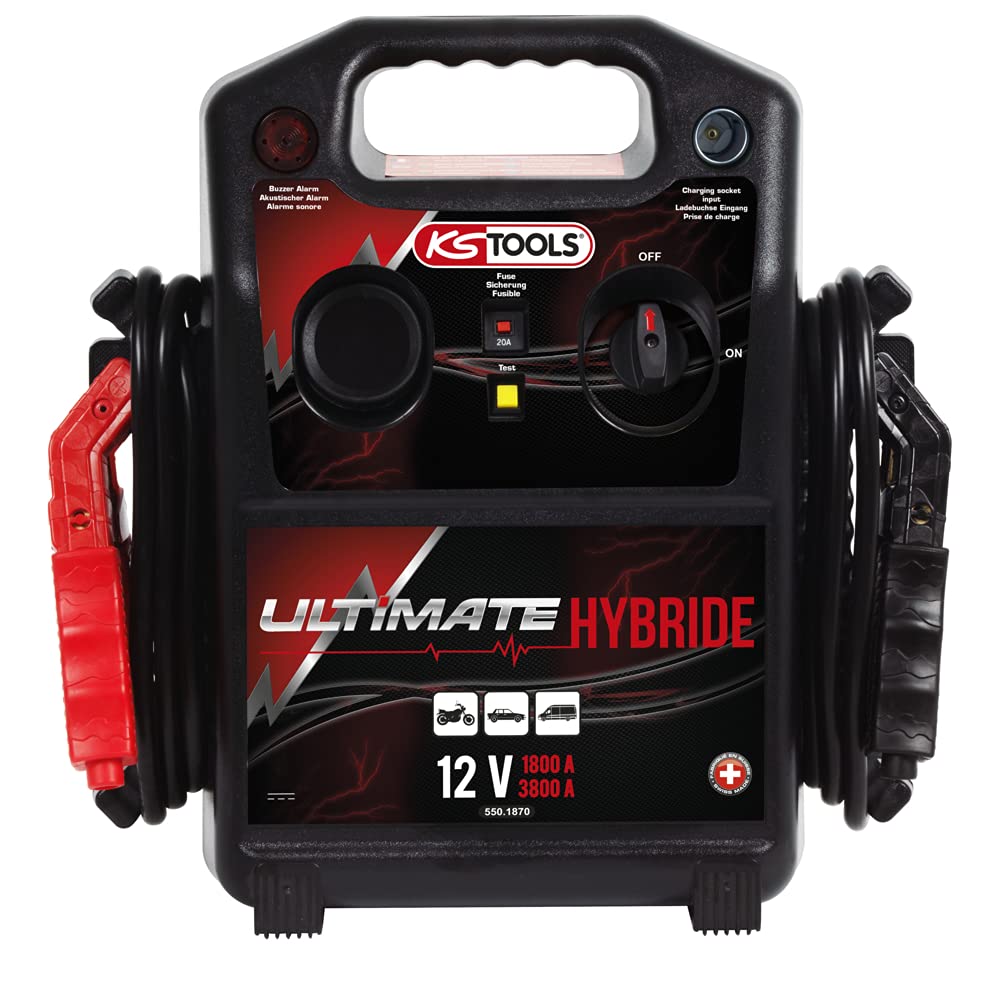 KS Tools 550.1870 – Hybrid-Booster 1800 A beim Starten von KS Tools