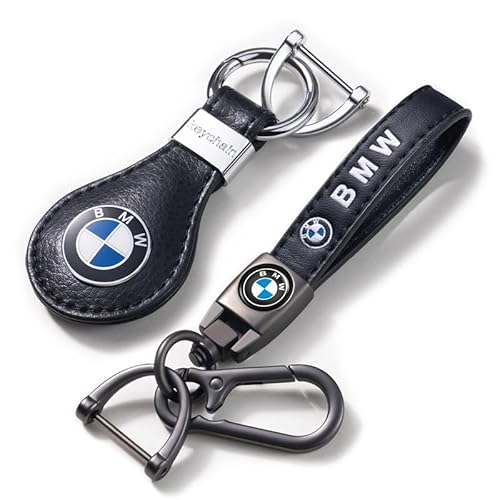 für Auto Schlüsselanhänger für,2 Stücke Leder Schlüsselanhänger für Auto Halter Lanyard Ersatz,Geschenke für Familie/Freunde von KSMDDP