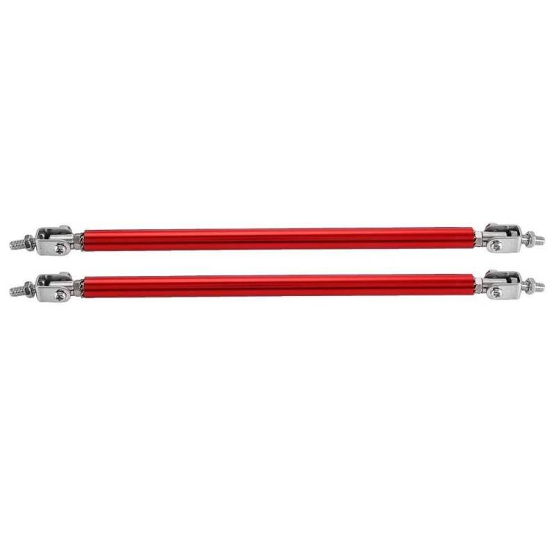 KSTE 1 Paar 20cm Auto-Frontstoßstange Unterstützung Bar Strut Auto-Änderung Stützstange (rot) von KSTE