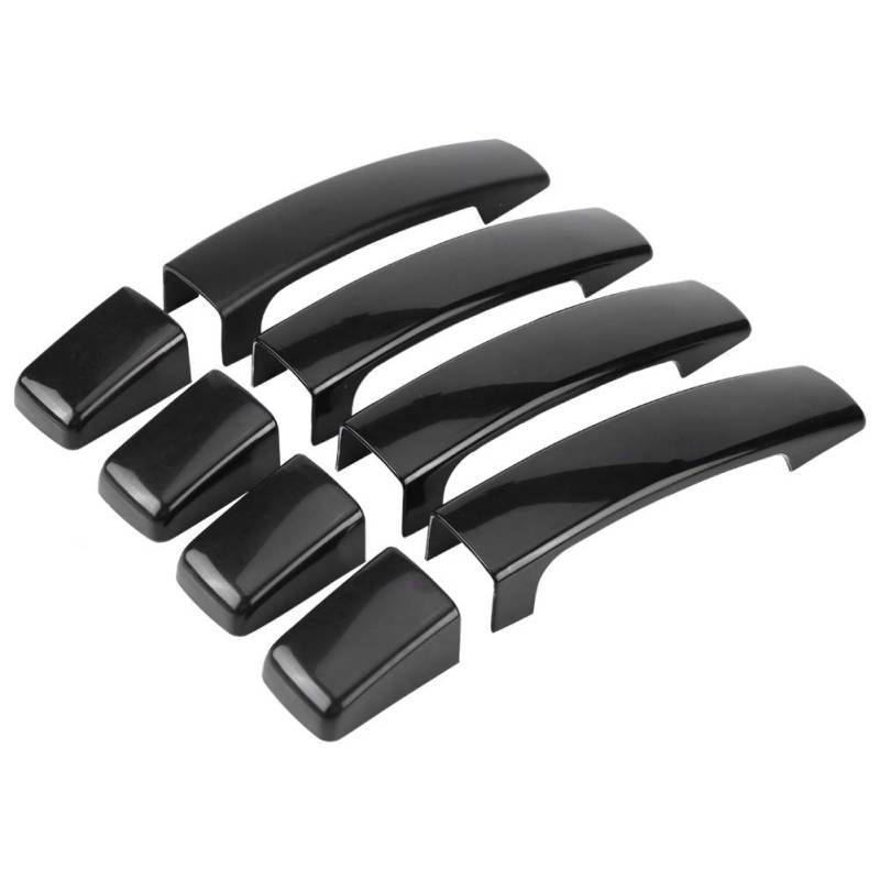 KSTE 4pcs Auto Glänzend schwarz außen Tuergriffabdeckung for Range Rover Sport Discovery 3 Freelander 2 von KSTE