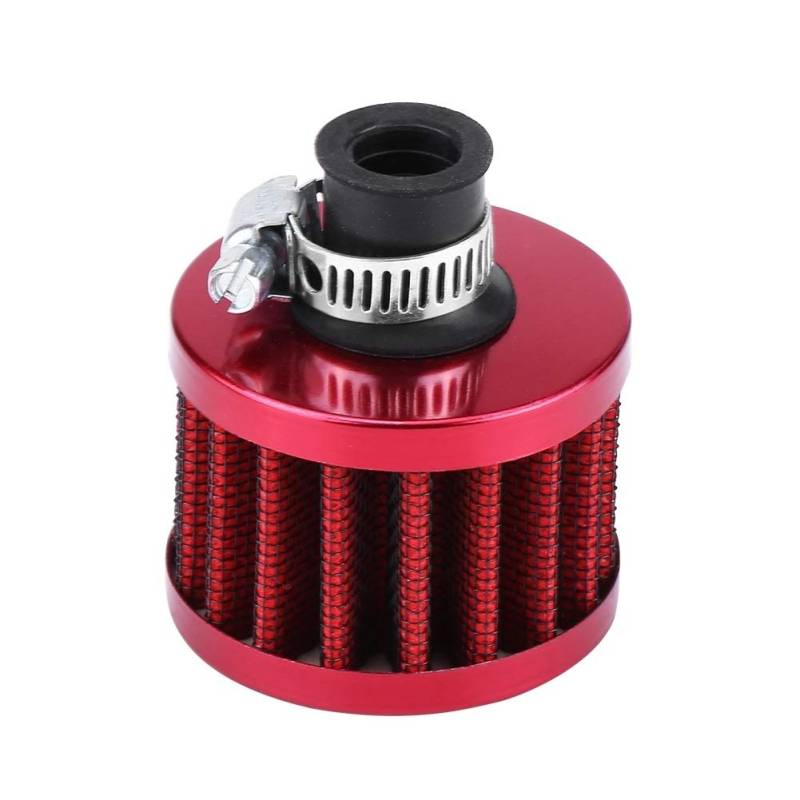 KSTE Universal-13mm Auto Cold Air Intake Filter Kit Kurbelgehäuseentlüftung Abdeckung Entlüfter Red von KSTE