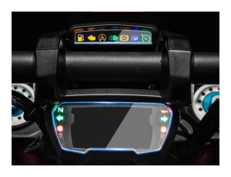 Displayschutzfolie tacho Für Du&Cati DIAVEL 1260 1260S S 2019 2020 2021 2022 Motorrad Scratch Cluster Screen Dashboard Schutz Instrument Film von KTEBNWOSD