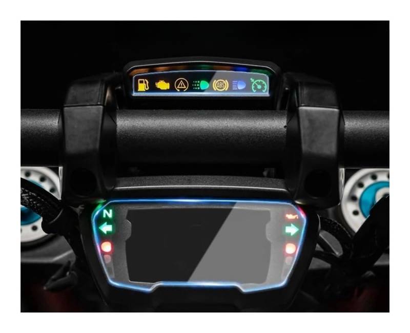 Displayschutzfolie tacho Für Du&Cati DIAVEL 1260 1260S S 2019 2020 2021 2022 Motorrad Scratch Cluster Screen Dashboard Schutz Instrument Film von KTEBNWOSD