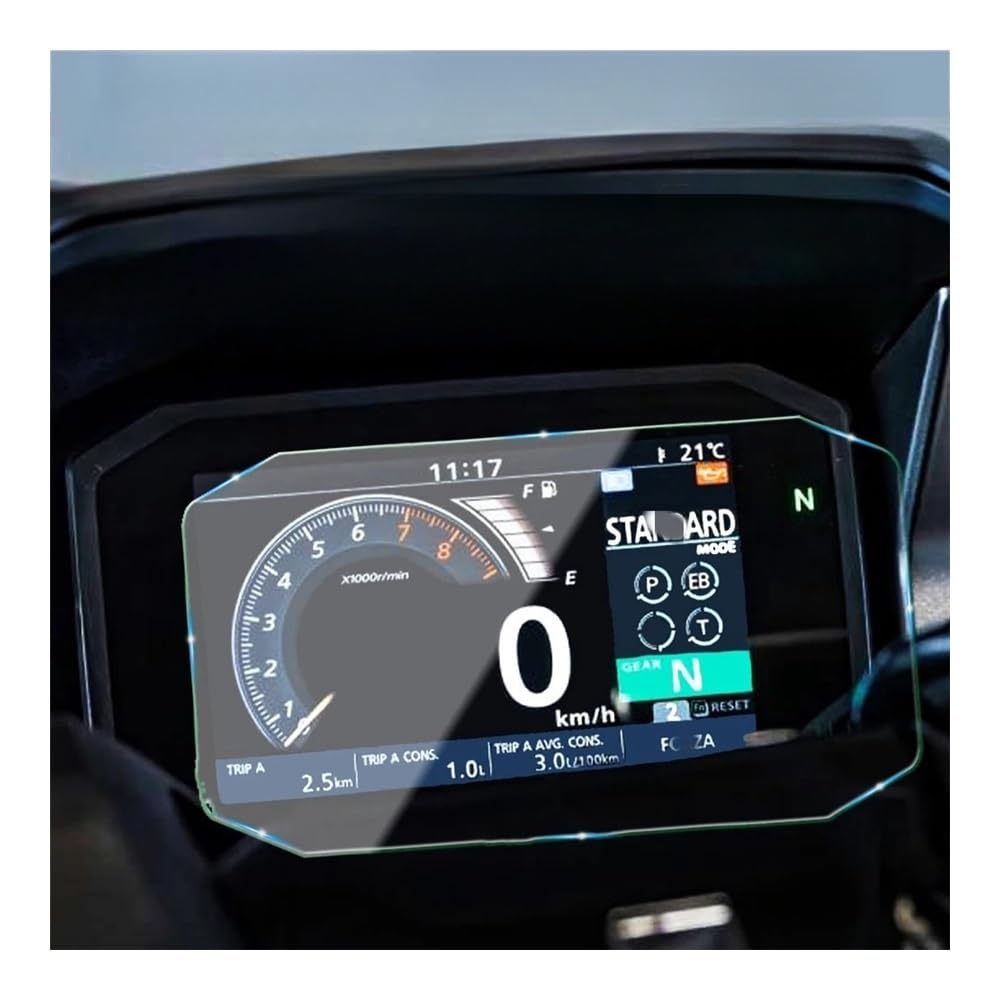 Displayschutzfolie tacho Für Ho&nda XADV 750 2021 Motorradzubehör Elektronisches Dashboard HD-Schutzfolie Scratch Cluster Film Displayschutzfolie von KTEBNWOSD