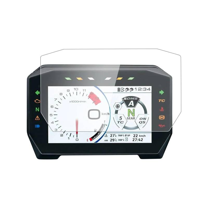 Displayschutzfolie tacho Für Suzuki GSX-S1000GT GSX S1000GT S1000 GT 2022 2023 2024 Cluster-Bildschirm-Kratzschutzfolie Dashboard-Bildschirmschutz von KTEBNWOSD