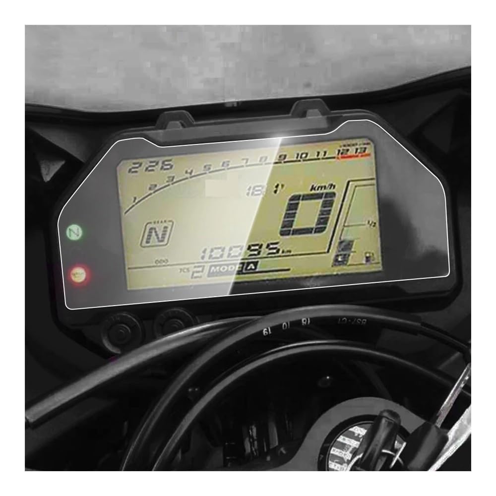 Displayschutzfolie tacho Für Ya&maha YZF R3 R25 MT-03 MT-25 MT03 MT25 2020-2022 Motorrad Cluster Kratzschutzfolie Armaturenbrett Displayschutzfolie von KTEBNWOSD