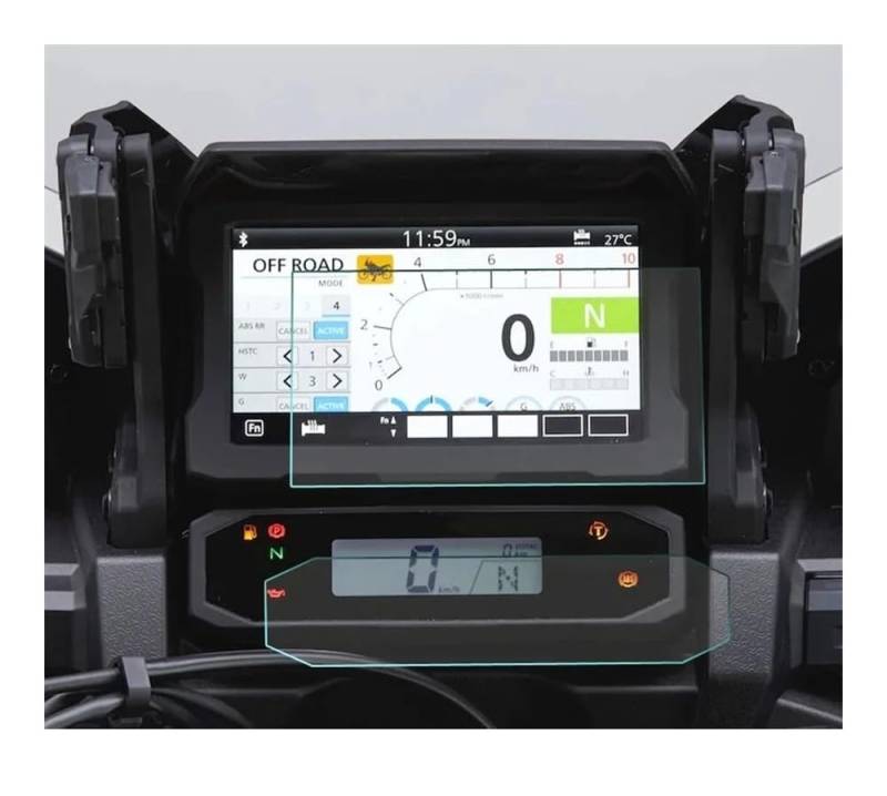 Displayschutzfolie tacho Meter Cluster Kratzschutz Film Dashboard Displayschutzfolie Für Ho&nda NT1100 NT 1100 2021 2023 2022 von KTEBNWOSD