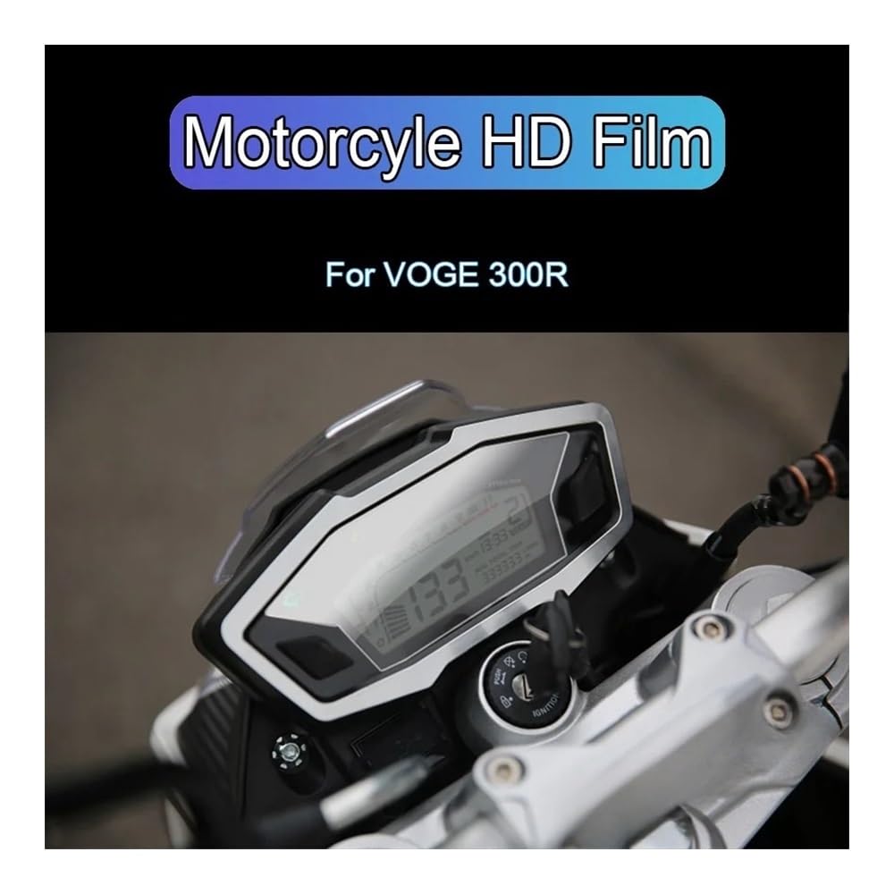 Displayschutzfolie tacho Motorrad Cluster Scratch Schutz Film Screen Protector Dashboard Instrument Für VOGE 300R von KTEBNWOSD