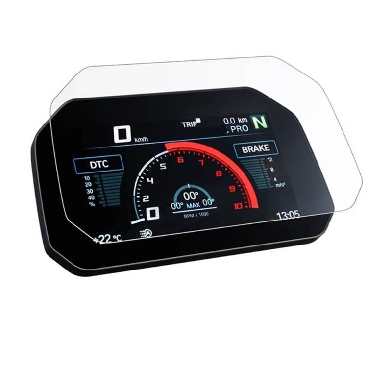 Displayschutzfolie tacho Zubehör Dashboard Screen Protector Für B&M&W R1300GS R 1300 GS 2023 2024 Motorrad TPU Instrument Film R1300GS Nachrüstteile von KTEBNWOSD