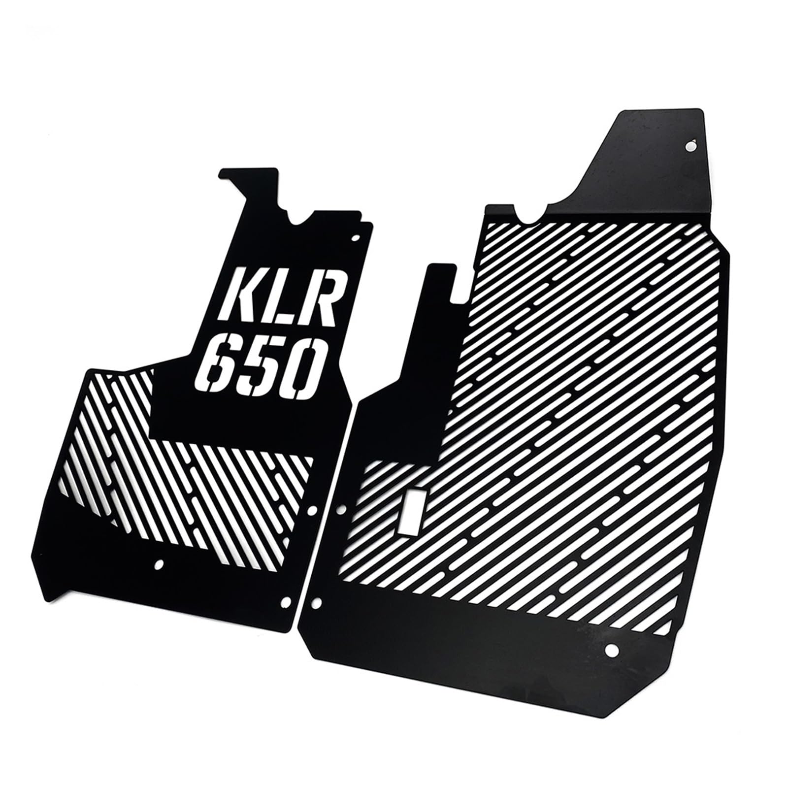 Motorrad Schutzgitter Kühlergrill Motorrad FÜR Kawasaki KLR650 KLR 650 Klr650 2022 2023 Kühler Schutz Aluminium Kühler Schutz Abdeckung Wasser Tank Schild von KTEBNWOSD