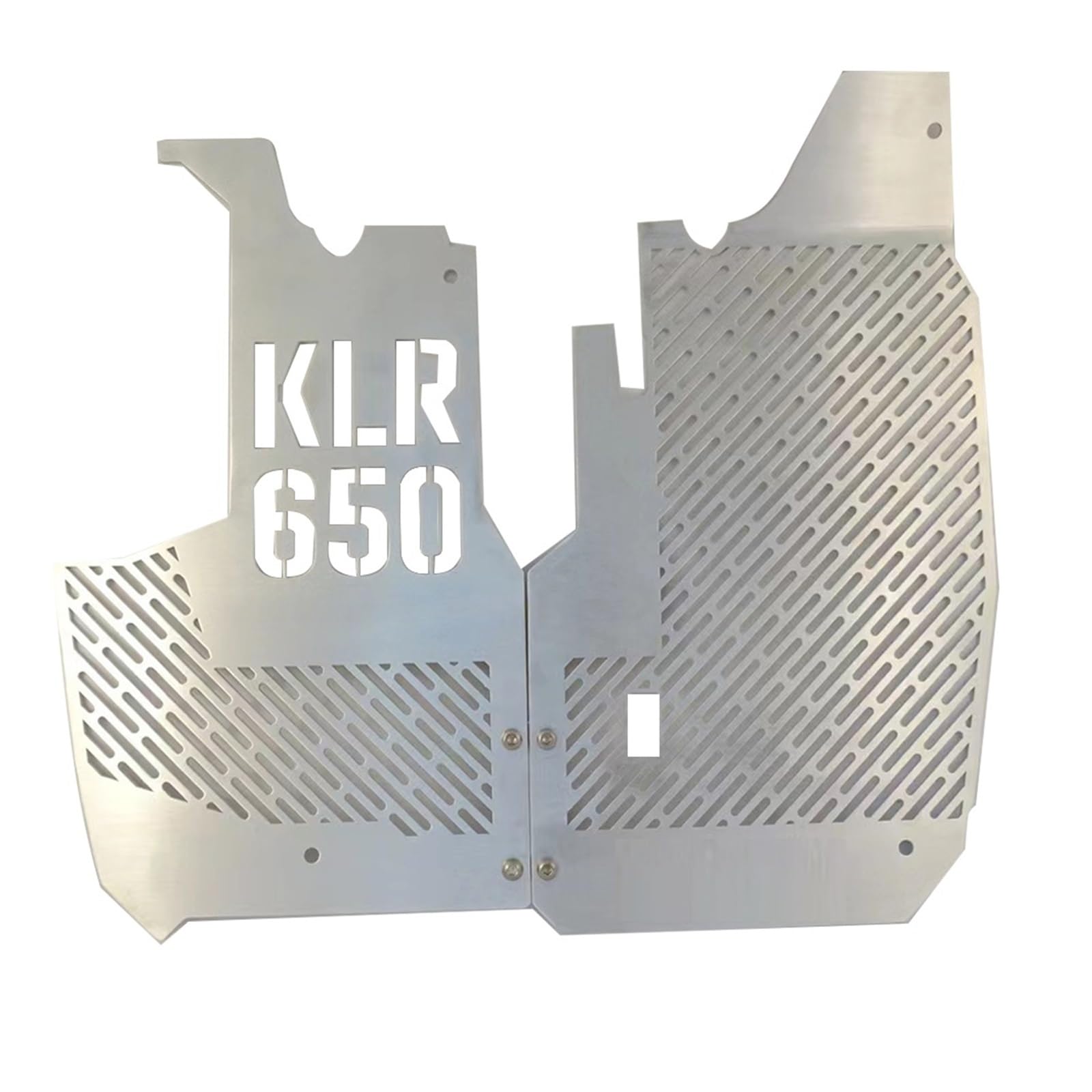 Motorrad Schutzgitter Kühlergrill Motorrad FÜR Kawasaki KLR650 KLR 650 Klr650 2022 2023 Kühler Schutz Aluminium Kühler Schutz Abdeckung Wasser Tank Schild von KTEBNWOSD