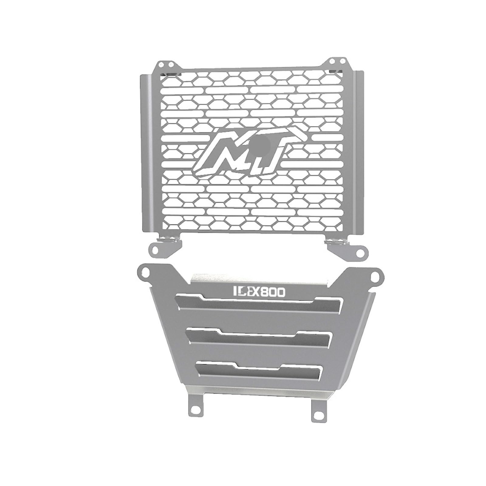 Motorrad Schutzgitter Kühlergrill Motorrad-Kühlerschutz-Motorschutzplatten-Abdeckungsset Für CFMOTO 800 MT 800MT N39° Ibex 800 S/T 2021 2022 2023 2024 2025 von KTEBNWOSD