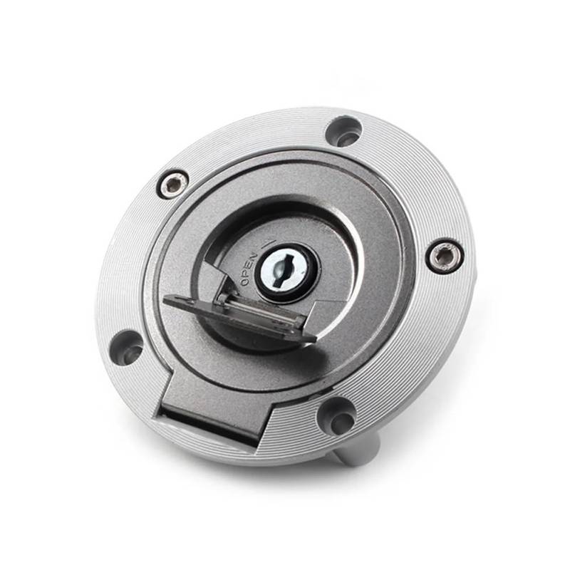 Motorrad Tankdeckel CNC Aluminium Motorrad Tankdeckel Abdeckung 5-Löcher W/Schlüssel Für Ya&maha MT-09 MT09 Alle Jahre Universal von KTEBNWOSD