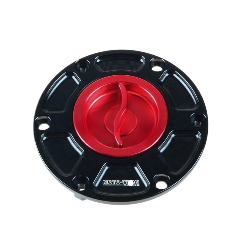 Motorrad Tankdeckel CNC Motorrad Kraftstoff Gas Tank Cap Benzin Abdeckung Für Aprilia RS660/TUONO 660 GPR250 von KTEBNWOSD