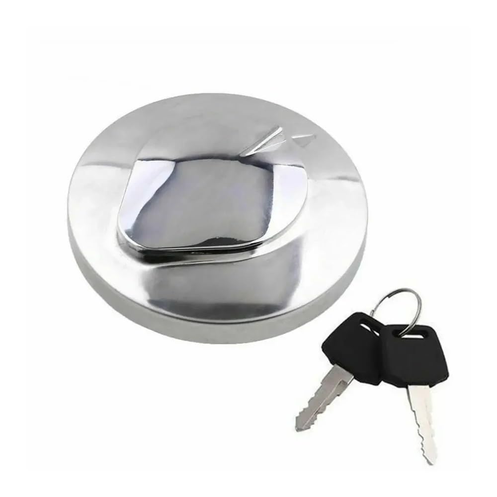 Motorrad Tankdeckel Motorrad Aluminium Kraftstoff Tank Gas Cap Abdeckung W/Schlüssel Für Ho&nda VTX1300C VTX1300T VTX1300S VTX1300R von KTEBNWOSD