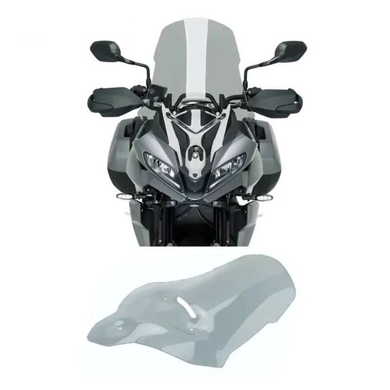 Motorrad Windschutzscheibe Heighten Windschutzscheibe Für Tiger Sport 660 SPORT660 2023 2023 Windschutzscheibe Luftabweiser Abdeckung Jahr Spoiler Schutz Windabweiser von KTEBNWOSD