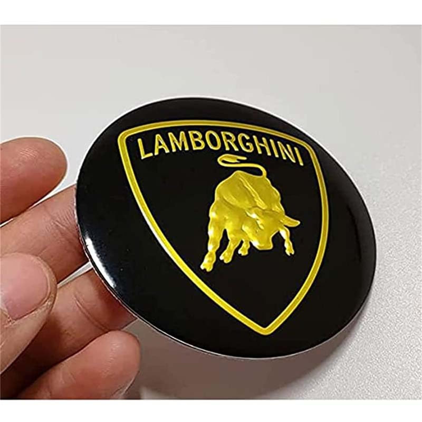 Nabenkappen für Lamborghini Urus Aventador Gallardo Huracan LP700,Anti-Rost Radnabendeckel Nabendeckel,Radnabenabdeckung,Radnaben-Mittelabdeckungen,65mm von KTGCOZS