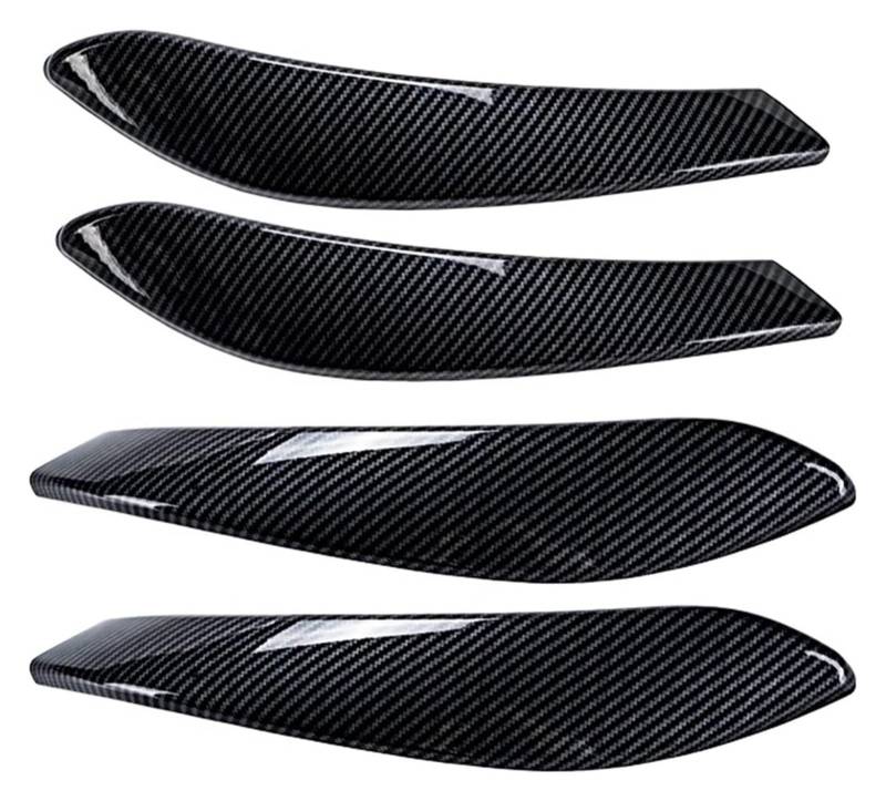 Auto Türaußengriff Für B&MW 3 4 Serie F30 F31 F32 F33 F34 F35 F36 3GT 2012-2018 Auto-Innentürgriff Äußere Abdeckungsverkleidung(Carbon Fiber 4pcs) von KTGVTPBHBW