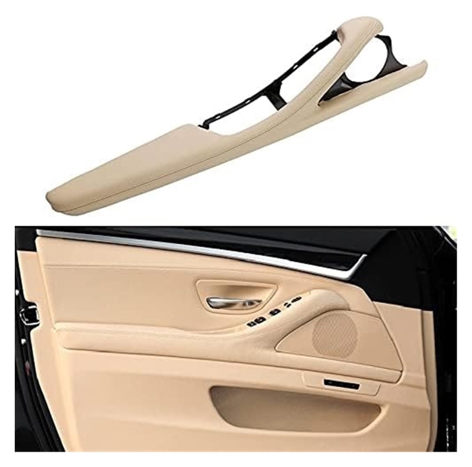 Auto Türaußengriff Für B&MW 5 Serie F10 F11 F18 520 525 528 Linkslenker Auto Innentürgriff Innentürverkleidung Pull Trim Cover(1) von KTGVTPBHBW