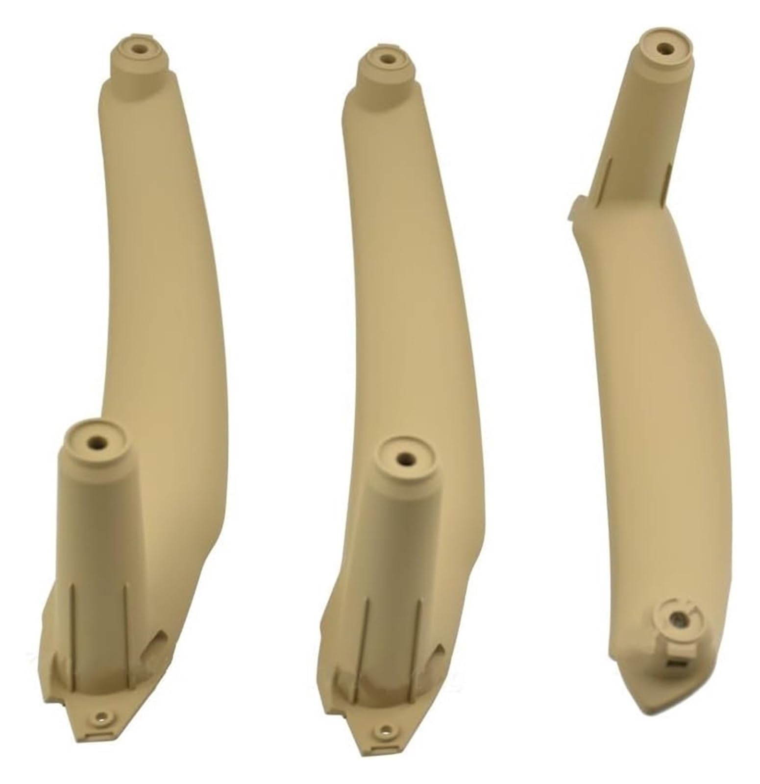 Auto Türaußengriff Für B&MW E70 E71 X5 X6 SAV 2007-2014 51416969401 Auto Auto Accessori Innere Tür Armlehne Panel Griff Pull Trim Abdeckung(Beige 3pcs) von KTGVTPBHBW