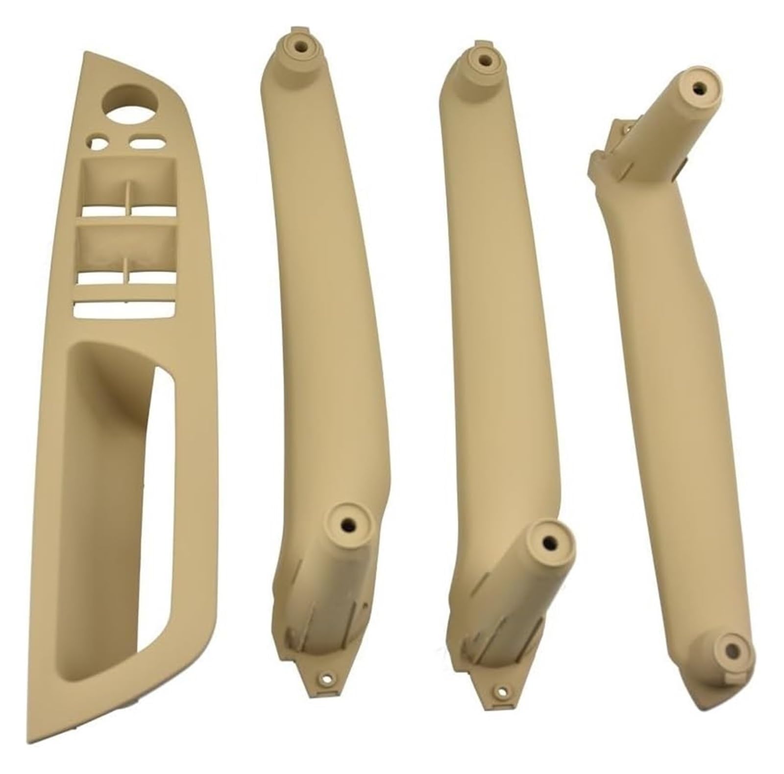 Auto Türaußengriff Für B&MW E70 E71 X5 X6 SAV 2007-2014 51416969401 Auto Auto Accessori Innere Tür Armlehne Panel Griff Pull Trim Abdeckung(Beige 4pcs) von KTGVTPBHBW