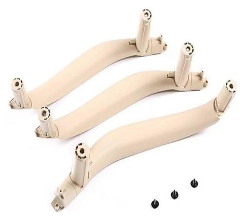 Auto Türaußengriff Für B&MW F15 X5 F16 X6 2014-2018 Auto Styling Auto Innentür Panel Innengriff Pull Trim Abdeckung LHD & RHD(Beige) von KTGVTPBHBW