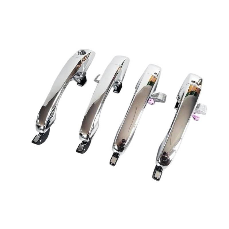 Auto Türaußengriff Für Chrysler 300c 2005-2010 Vordere Tür Hintere Tür Äußere Griff Chrom Für Dodge Für Magnum 2005-2008(1lot(4 Doors)) von KTGVTPBHBW